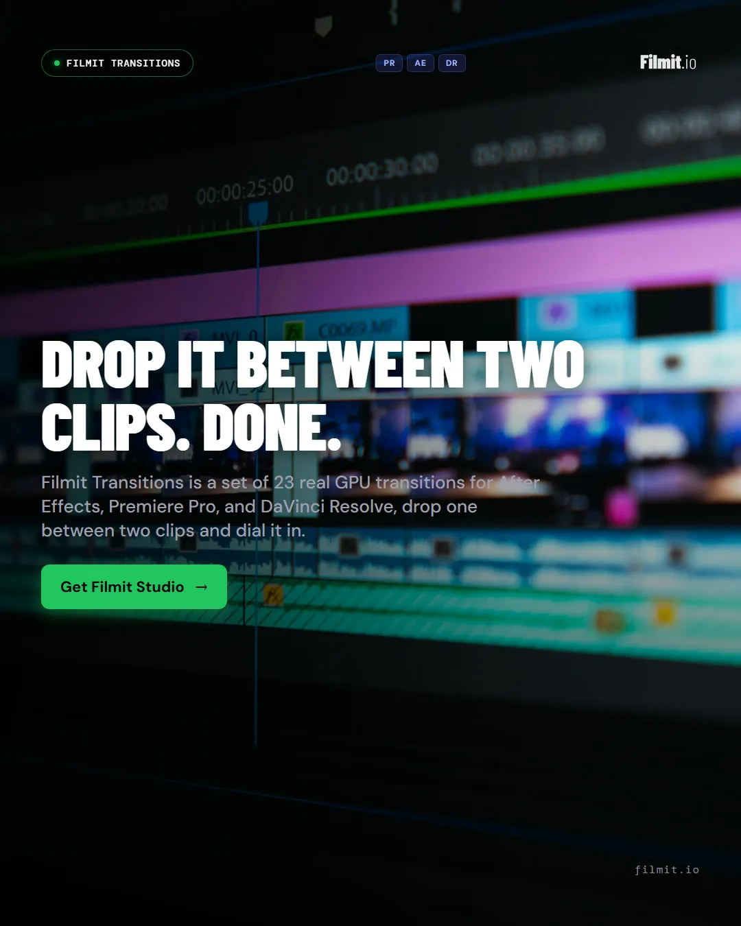 Filmit.io - transitions photo ad
