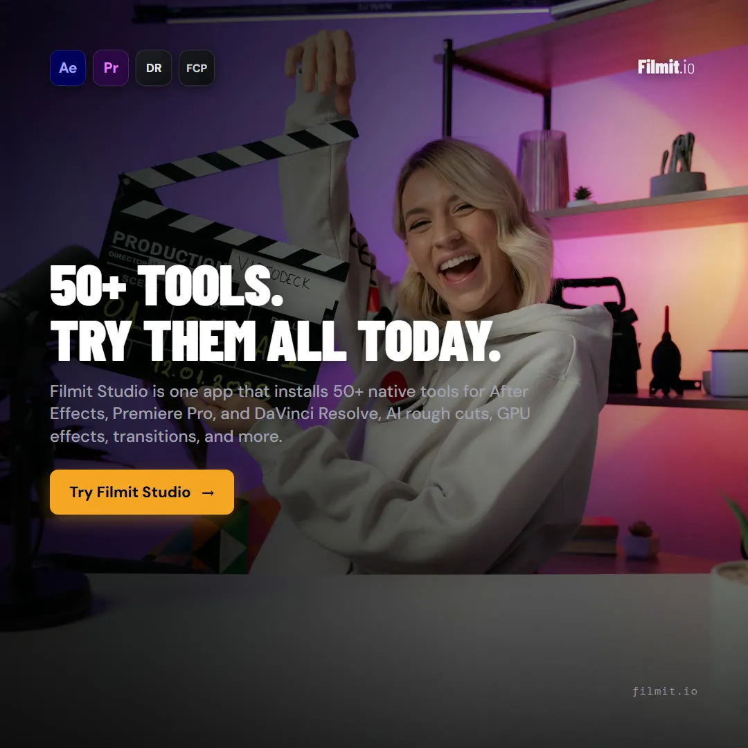 Filmit.io - studioai square ad